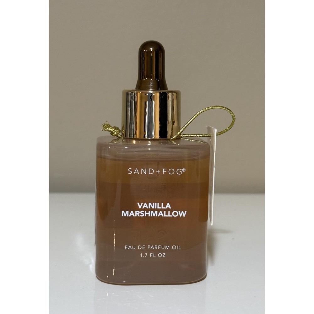 Sand & Fog VANILLA MARSHMALLOW Eau De Parfum 1.7 oz Perfume Oil, Dropper Bottle